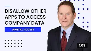 Disallow Other Apps to Access Company Data