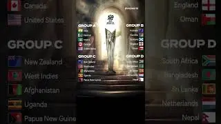 T20 World Cup Teams Group 