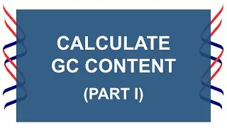 BioPython Tutorial for Bioinformatics | Calculate GC Content  of a sequence in a single fasta file