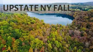 Upstate NY - Fall Trip | Autumn in Finger lakes | Watkins Glen, Chittenango Falls, Green Lakes