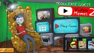 Troll Face Quest: Video Memes 2 (by Spil Games).All Levels 1-18 Walkthrough