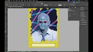 Creating a name banner in InDesign - 09 Trading card project