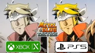 Metal Slug Tactics PS5 vs Xbox Series X Graphics Comparison