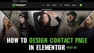 How To Design Contact Us Page In WordPress with Elementor & OceanWP | AM Webtech