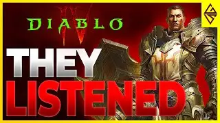 THEY DID IT! | Huge Diablo 4 Patch | DUNGEON Updates | CLASS BALANCE | Buffs, Nerfs & Fixes