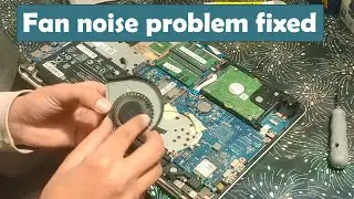 Laptop Fan Noise Problem Fixed