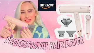 Slopehill Professional Ionic Hair Dryer , Fast Hair dryer Time 🎀#haircare
