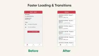 Performance Improvements | Faster Loading & Transitions