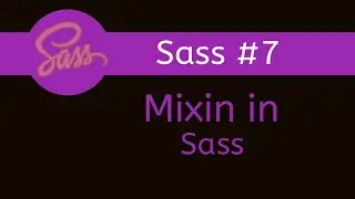 Sass tutorial for beginners #7 : Mixin in Sass |  in hindi.