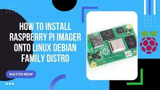 How to install Raspberry Pi imager onto Linux Debian family distro