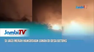 KEBAKARAN HUTAN DAN LAHAN || SI JAGO MERAH HANGUSKAN LAHAN DI DESA BETUNG