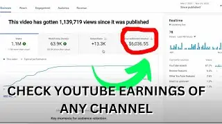 How To Check YouTube Earnings Of Any Channel