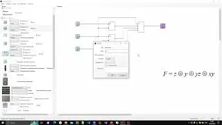 Logical Circuit: получение полинома Жегалкина и его реализация в логическом симуляторе