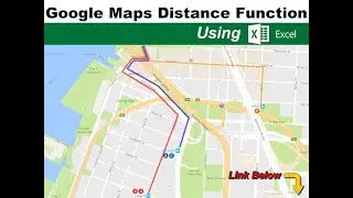 Google Maps Distance Function for Excel