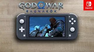 God of War: Ragnarök | Nintendo Switch Lite Gameplay | Remote Play