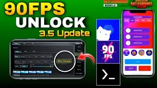 90 FPS Best GFX TOOL For Bgmi/Pubg | New 3.5 Update | How To Unlock 90 Fps In PUBG/ BGMI 🔥✔️