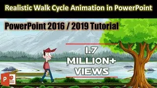 Easy Method of Creating Animation Scene in PowerPoint Tutorial