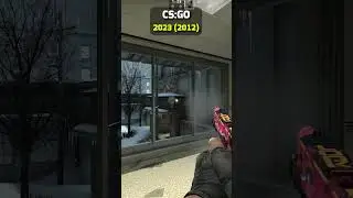 CSS vs CSGO vs CS2 Glass Breaking