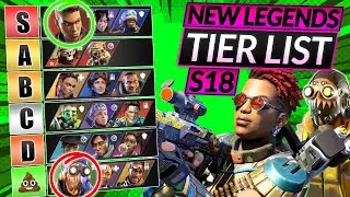 NEW UPDATED Legends Tier List (Season 18) - EVERY LEGEND RANKED - Apex Legends Meta Guide