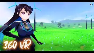 VR 360 Anime Style Scene Made With Unity 3D