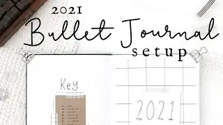 2021 Bullet Journal Setup | Plan With Me Yearly Setup