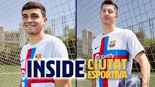 PEDRI, LEWANDOWSKI & ANSU FATI REACT TO BARÇAS NEW THIRD KIT 22/23 🔵🔴