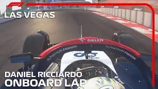 F1 2023 Las Vegas GP - Daniel Ricciardo Onboard Lap | Assetto Corsa mod