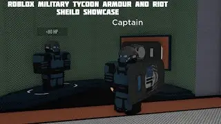 Roblox Military Tycoon Skull Armor and Riot Shield