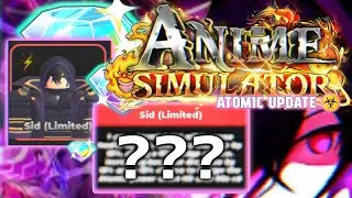 Getting SHADOW in the BRAND NEW Anime Simulator Atomic Update!