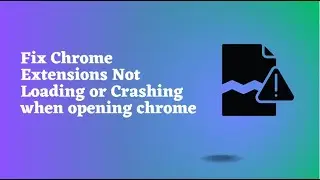 How to Fix Chrome Extensions Not Loading or Crashing: 6 Easy Steps