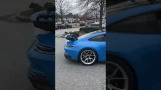 🦈 Blue GT3 #shorts #porsche #gt3 #cars #porschemoment #trending