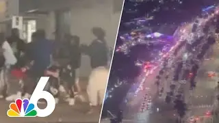 Miami police respond to 'ALIEN' theory after fight at Bayside mall