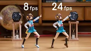 Stop Motion | Adjusting the Frame Rate with Haruhi’s Steps | Haruhi Suzumiya