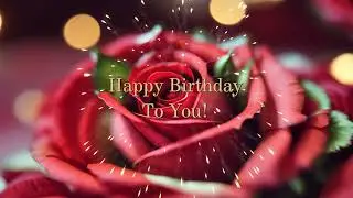 🎂Happy Birthday to you🎉Best Happy Birthday Song and Beautiful Roses #happybirthdaysong