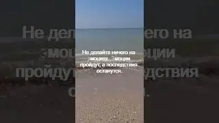 Не делайте ничего на эмоциях