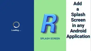 How to Add Splash Screen in Any Application || APK Editor Pro || AIDE || Smali Code Editing