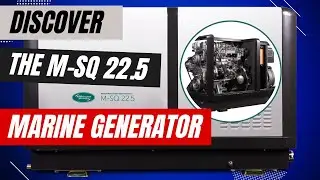 💥Discover the M-SQ 22.5 marine generator