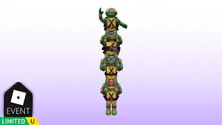 FREE LIMITED UGC: How to get the TMNT Tower Waist Accessory in TMNT Battle Tycoon