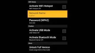 Create a Android Free Hotspot with FoxFi