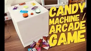 DIY Electronic Candy Vending Machine||Arcade game