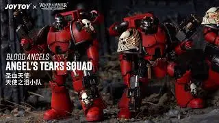 JoyToy 1/18 Warhammer The Horus Heresy，Blood Angels，Angel's Tears Squad