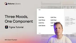 Three Moods, One Component | Figma Masterclass