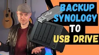 Steps to BACKUP your SYNOLOGY NAS to USB Drive (Step by Step Guide)