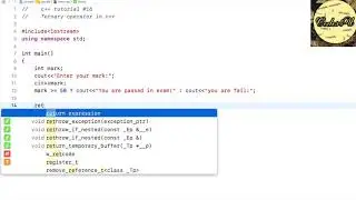 Ternary operator in c++ | ternary in c++ | ? : in cpp