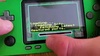 Odroid Go Advance and Super Retro Arena Update Work In Progress First Look