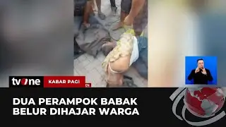 Viral! Video Perampok Jadi Bulan-Bulanan Warga di Tangerang | Kabar Pagi tvOne