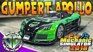 Car Mechanic Simulator 2018 : Gumpert Apollo S Restoration & New Track!  300+ KPH! (PC)