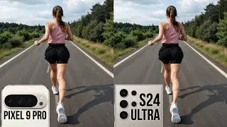 Google Pixel 9 Pro VS Galaxy S24 Ultra Camera Stabilization Test