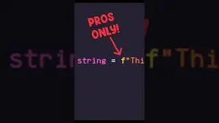 MUCH Better Way Of Adding Variables To Strings In Python! 