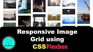 Responsive Image Grid using CSS Flexbox.